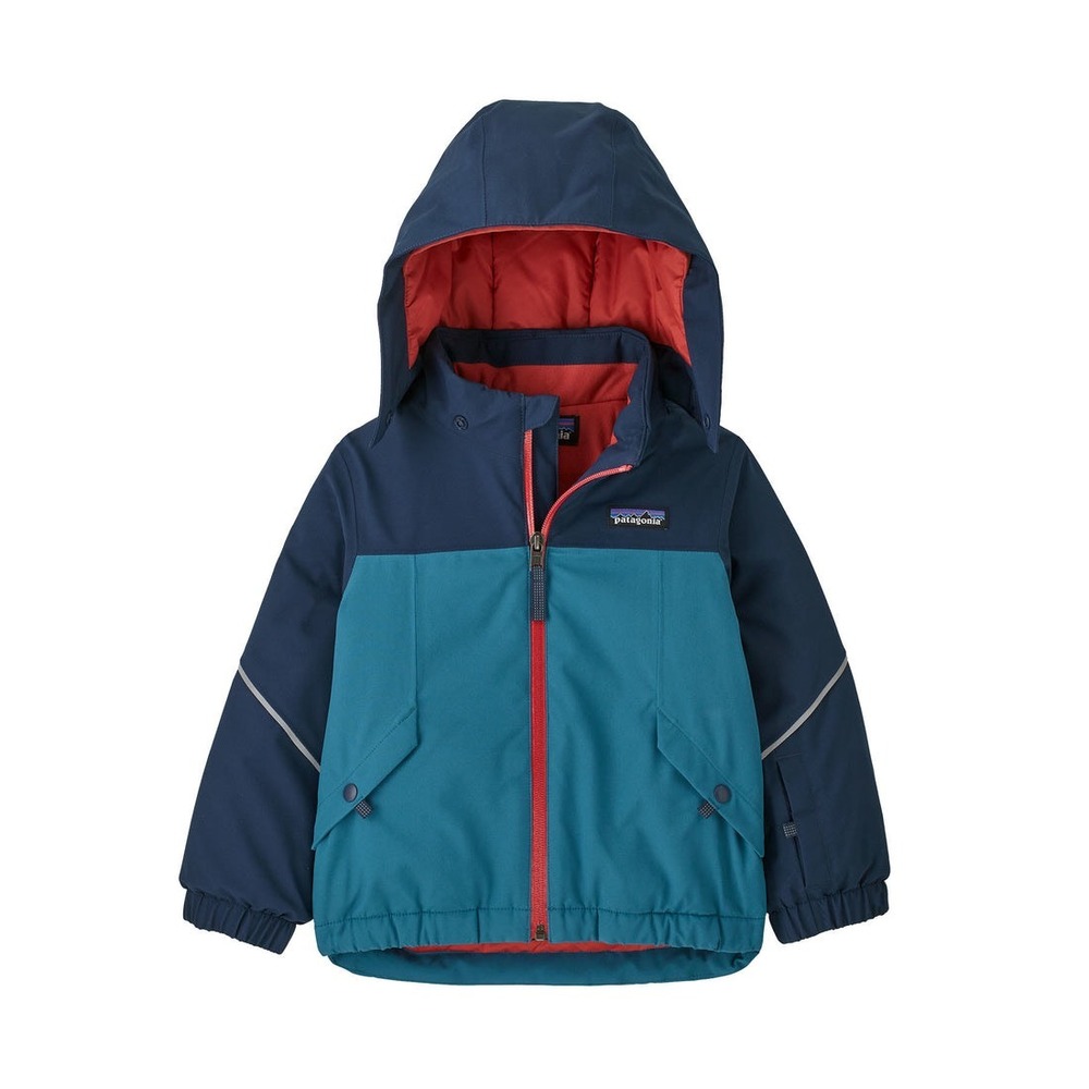 Patagonia Kids Winter Jacket Baby Snow Pile Hooded blue 4T